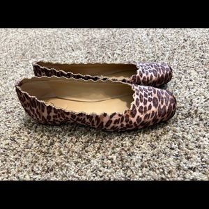 Cheetah Print Slip On Shoes